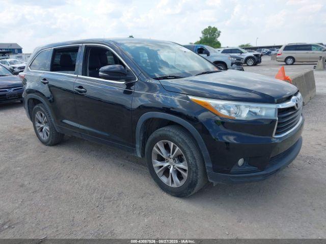  Salvage Toyota Highlander