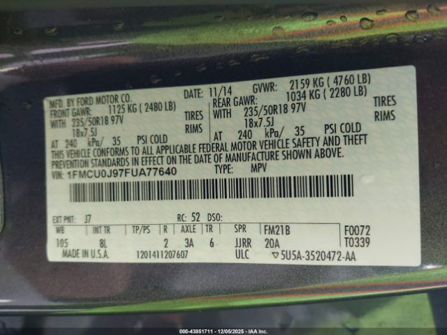 Ford Escape Titanium Image 14