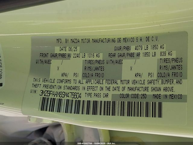 Mazda Mazda3 2.5 S Image 18