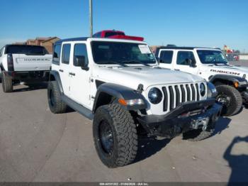  Salvage Jeep Wrangler