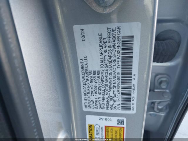 Honda Accord Touring Image 4