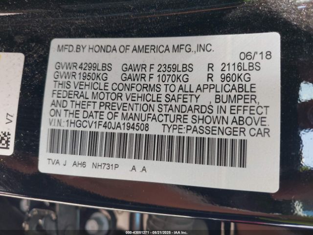 Honda Accord Ex Image 18