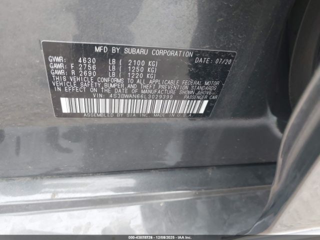 Subaru Legacy Limited Image 8