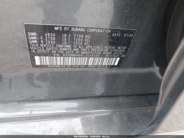 Subaru Legacy Limited Image 8