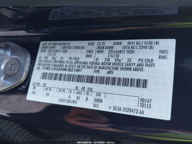 Ford Escape Se Image 13