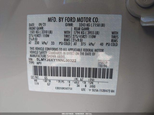 Lincoln Aviator Grand Touring Image 7