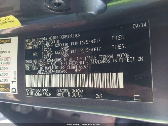 Toyota 4Runner Sr5 Premium Image 16