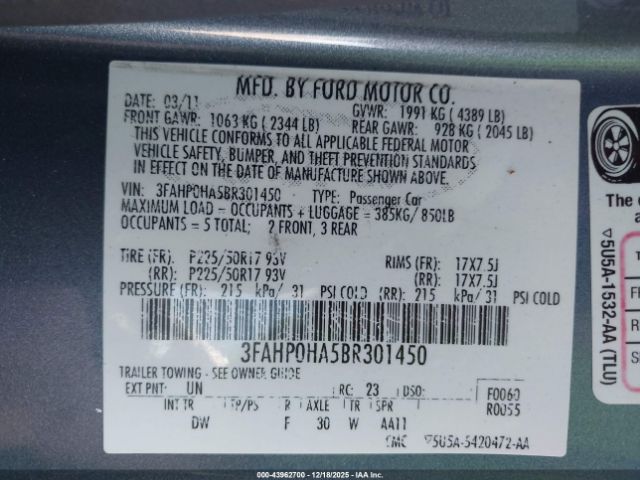 Ford Fusion Se Image 7