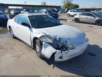  Salvage Chevrolet Monte Carlo