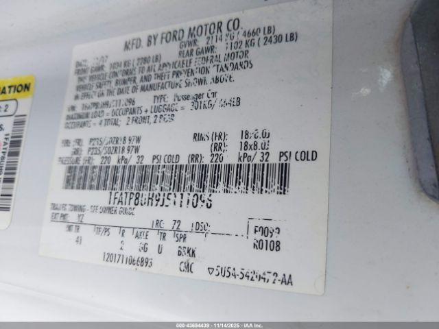 Ford Mustang Ecoboost Premium Image 10