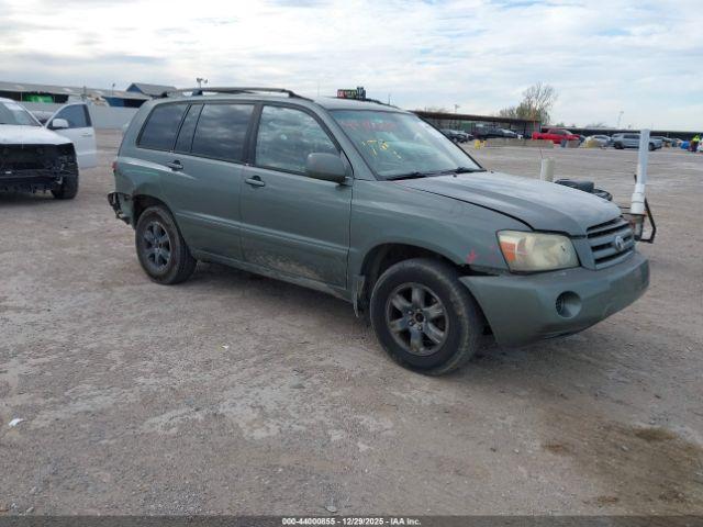  Salvage Toyota Highlander