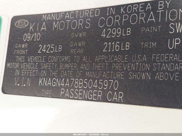 Kia Optima Ex Image 6