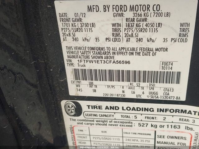 Ford F-150 Fx4 Image 11