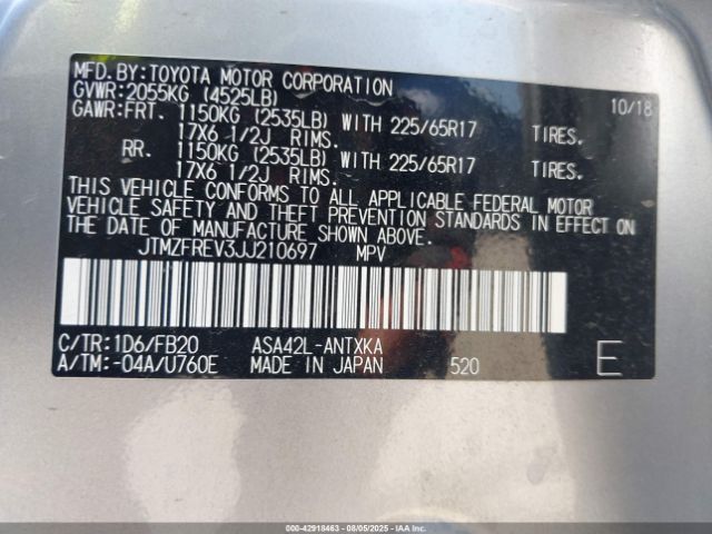 Toyota RAV4 Le Image 4