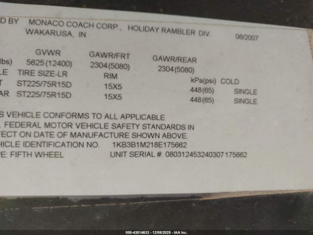 Holiday Rambler Savoy Lx 32skt Image 10