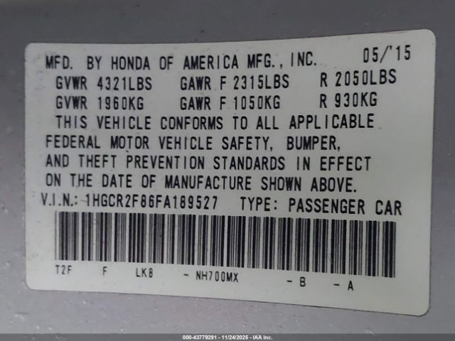 Honda Accord Ex-l Image 5