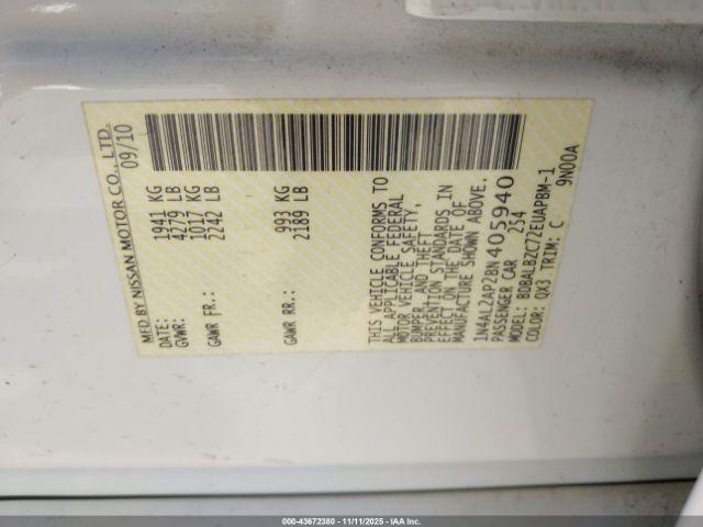 Nissan Altima 2.5 S Image 15