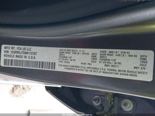 Ram 1500 Laramie  4x2 5'7 Box Image 18