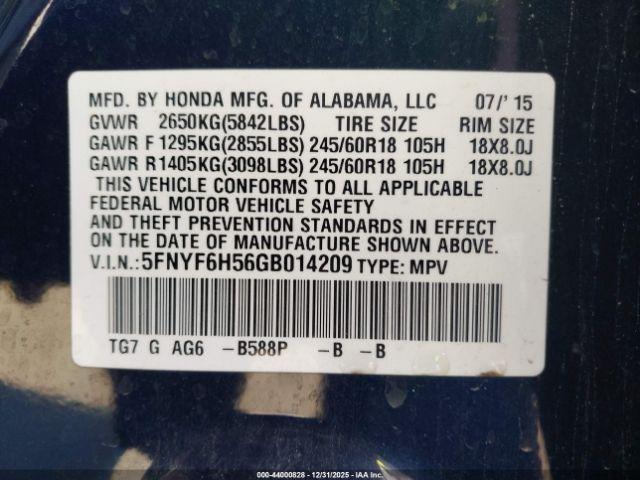 Honda Pilot Ex-l Image 11