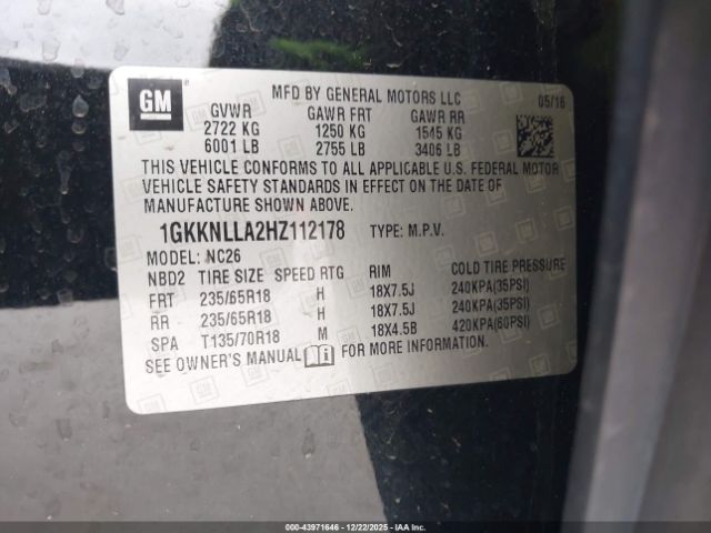 GMC Acadia Sle-2 Image 12