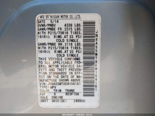 Nissan Rogue S Image 10