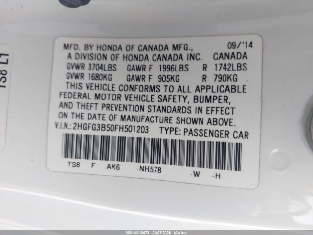 Honda Civic Lx Image 8