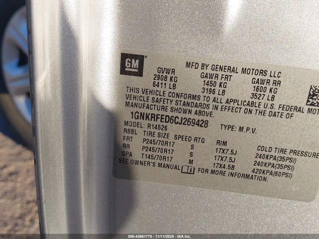 Chevrolet Traverse Ls Image 9