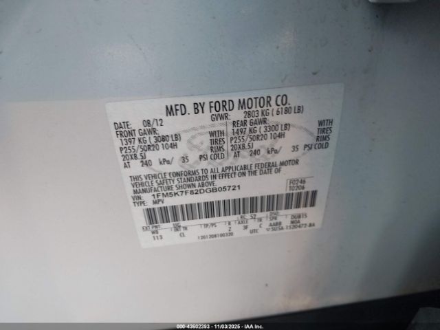 Ford Explorer Limited Image 8