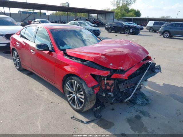  Salvage INFINITI Q50