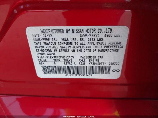 INFINITI Q50 Sensory Image 17