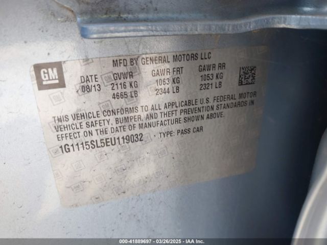 Chevrolet Impala 1lt Image 12