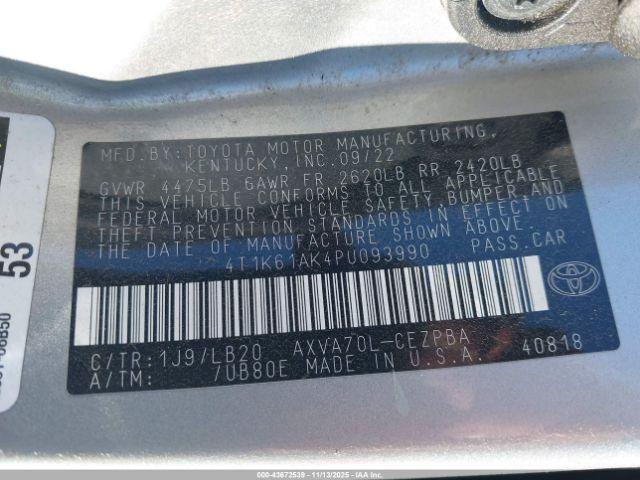 Toyota Camry Xse Image 10