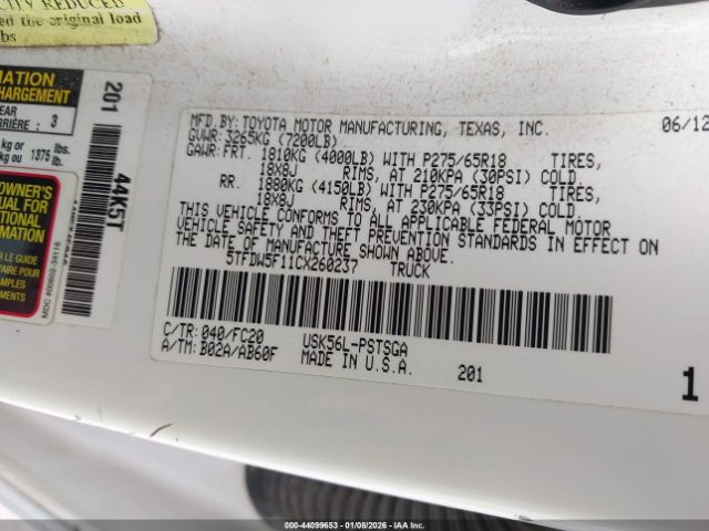 Toyota Tundra Grade 5.7l V8 Image 9