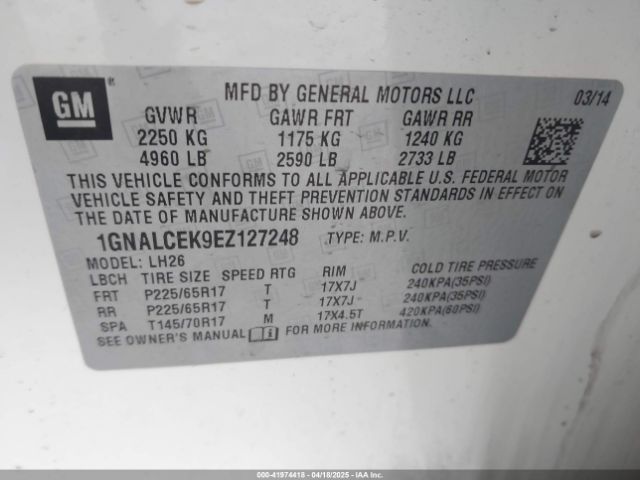 Chevrolet Equinox 2lt Image 4