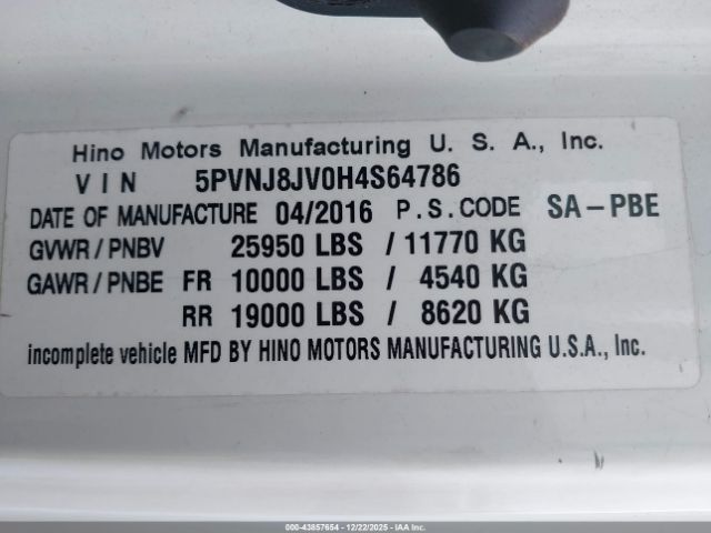 Hino 258 268 Image 6